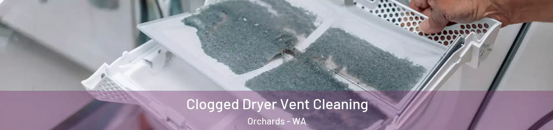  Clogged Dryer Vent Cleaning Orchards - WA