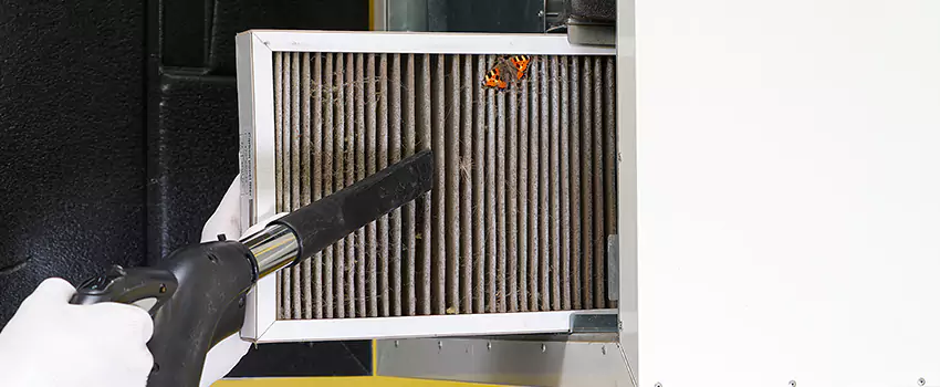 Clogged Air Duct Cleaning Process in Orchards, WA