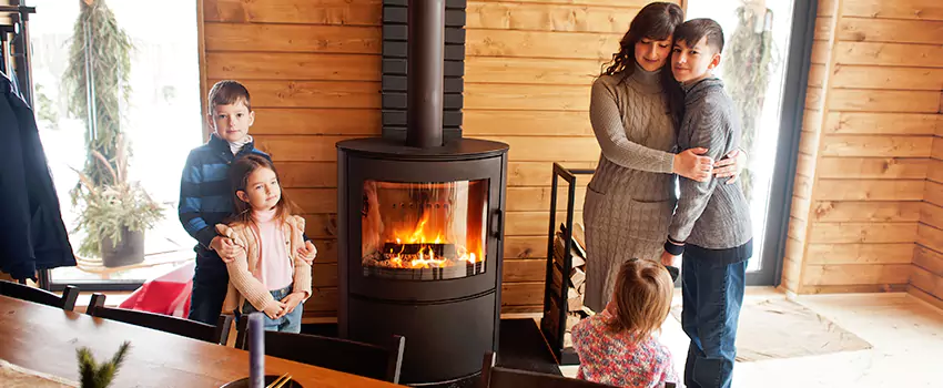 Morso Cast Iron Fireplace Insert Installation in Orchards, Washington