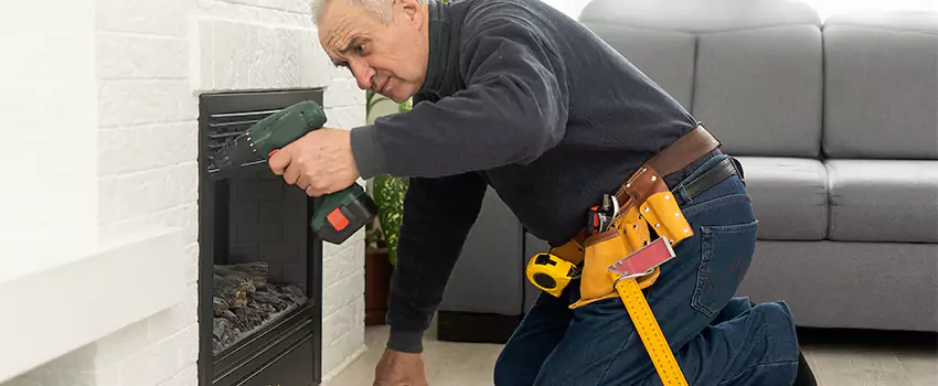 New Indoor Fireplace Installation in Orchards, Washington