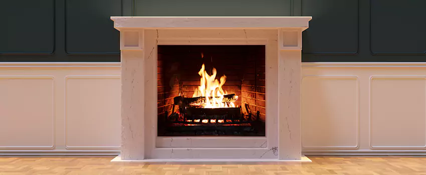 Open Flame Wood-Burning Fireplace Installation Services in Orchards, Washington