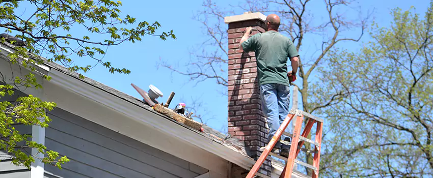 Vinyl and PVC Chimney Flashing Installation in Orchards, WA