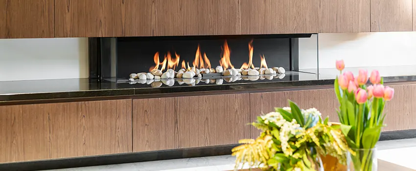 Double-height Fireplace Design Refurbishment in Orchards, Washington