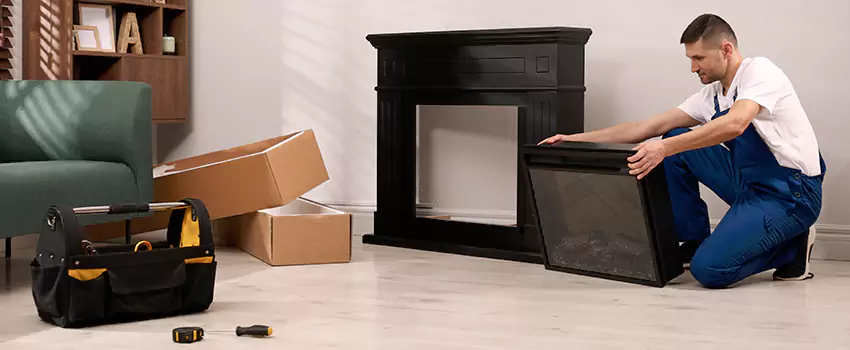 Old Rusted Metal Fireplace Repair And Replacement in Orchards, WA