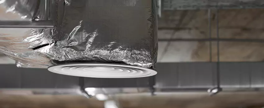 Signs of Dust Accumulation in Vents in Orchards, WA